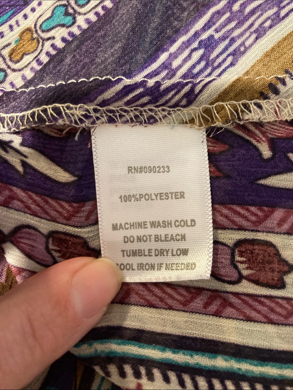 Black Poppy Sheer Purple Prints Open Jacket/Wrap Small - Picture 7 of 9